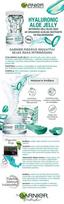 garnier kremas - Garnier Hyaluronic Aloe Jelly drėkinamasis veido gelis - 50 ml. - 2 nuotrauka