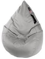 Sėdmaišis Qubo™ Splash Drop Pebble, pilkas