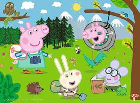 peppa pig puzzle - Trefl Puzzle Peppa Pig Forest Expedition 30pcs 18245 - 2 nuotrauka