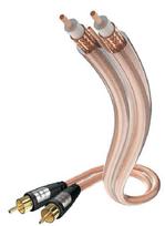 jungtis rca - Kabelis Inakustik Star, RCA male x 2 / RCA male x 2, vario, 0.75 m - 1 nuotrauka