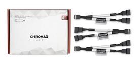 pwm kabelis - Kabelis Noctua NA-SYC1 chromax.white, juoda, 0.015 m - 3 nuotrauka