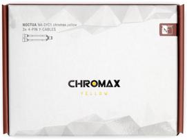 noctua chromax - Kabelis Noctua NA-SYC1 chromax.yellow, geltona, 0.015 m - 2 nuotrauka