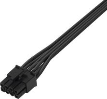 24 pin laidas - Kabelis SilverStone, juoda, 0.35 m - 3 nuotrauka