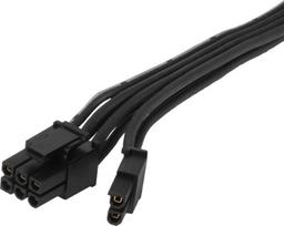 24 pin laidas - Kabelis SilverStone, juoda, 0.35 m - 4 nuotrauka