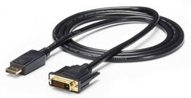 displayport dvi kabelis - Kabelis StarTech DisplayPort To DVI Cable DP2DVI2MM6, 1.8 m - 2 nuotrauka