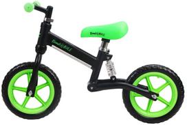Balansinis dviratis Bottari Bimbo Bike Runner 12'' 75905, juodas/žalias, 12"