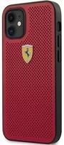 perforuota - Ferrari "FESPEHCP12SRE Ferrari Off Track Perforated Cover iPhone 12 Mini" Red - 4 nuotrauka