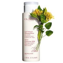 oda prausiklis - Clarins Velvet 200ml Moterims Valomasis pienelis - 2 nuotrauka