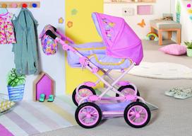 zapf creation - Amo Toys Zapf BABY born Deluxe Pram Lėlės vaikų vežimėlis - 8 nuotrauka