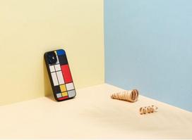 iphone 12 black mini - MAN&WOOD case for iPhone 12 mini mondrian wood black - 3 nuotrauka