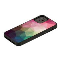 iphone 12 mini deklas - iKins case for Apple iPhone 12 mini - Vanduo Flower Juodas - 2 nuotrauka
