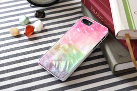 iphone 7 deklas - iKins case for Apple iPhone 8/7 water flower baltas - 3 nuotrauka
