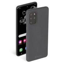 samsung s20 deklas - KRUSELL "Essentials SandCover Back Case Galaxy S20 Plus" Black - 1 nuotrauka
