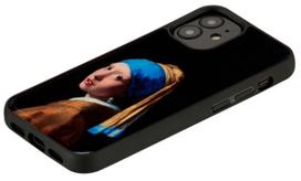 iphone 12 mini case - iKins case for Apple iPhone 12 mini girl with a pearl earring - 2 nuotrauka