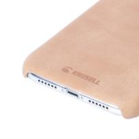iphone xs deklas - Krusell Sunne Cover Apple iPhone XS vintage nude - 3 nuotrauka