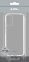 samsung s20 deklas - KRUSELL "Essentials Back Case Galaxy S20" Transparent - 3 nuotrauka