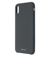 Tellur Cover Liquide Silicone for iPhone XS MAX juodas