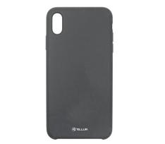 iphone xs max deklas - Tellur Cover Liquide Silicone for iPhone XS MAX juodas - 2 nuotrauka