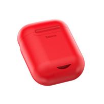 apple ausines - Apple Airpods dėklas Baseus (WIAPPOD-09), raudonas - 2 nuotrauka
