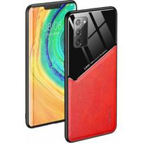 leather apple case - Mocco Lens Leather Back Case for Apple Iphone 11 Pro Max Red - 2 nuotrauka