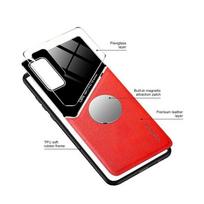 leather apple case - Mocco Lens Leather Back Case for Apple Iphone 11 Pro Max Red - 3 nuotrauka