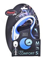 pavadelis flexi m - FLEXI New Comfort M Cord 5 m blue automatinis pavadėlis - 2 nuotrauka
