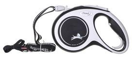 pavadelis flexi m - FLEXI New Comfort M Cord 5 m black automatinis pavadėlis - 3 nuotrauka