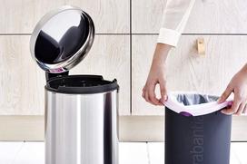 balta siuksliadeze - Šiukšliadėžė Brabantia NewIcon, 12 l - 4 nuotrauka