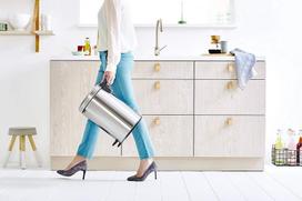 balta siuksliadeze - Šiukšliadėžė Brabantia NewIcon, 12 l - 6 nuotrauka