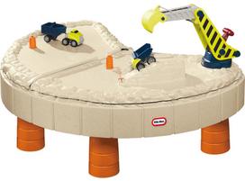 smelio deze little - Little Tikes Builder’s Bay Sand & Water 401, 95 x 120 cm, oranžinė/smėlio - 2 nuotrauka