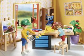 life extension - Konstruktorius Playmobil City Life Modern House Floor Extension, 258 vnt. - 4 nuotrauka