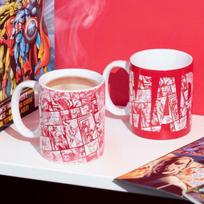 puodeliai marvel - Puodelis Paladone Marvel, raudona, 300 ml - 3 nuotrauka