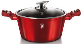 berlingerhaus puodai - Puodas Berlinger Haus Metallic Line Burgundy Edition BH-1256, 200 mm, 2.2 l - 1 nuotrauka