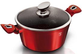 berlingerhaus puodai - Puodas Berlinger Haus Metallic Line Burgundy Edition BH-1256, 200 mm, 2.2 l - 3 nuotrauka