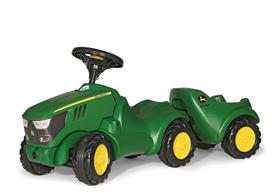 paspiriamas traktorius - Automobilis Rolly Toys rollyMinitrac John Deer 6150R - 3 nuotrauka