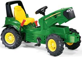 john deere paspiriamas traktorius - Žaislinis automobilis Rolly Toys Farmtrac John Deere 7930 - 3 nuotrauka