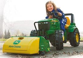 john deere paspiriamas traktorius - Žaislinis automobilis Rolly Toys Farmtrac John Deere 7930 - 4 nuotrauka