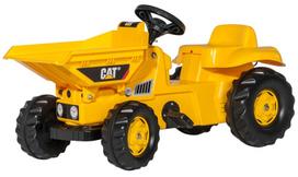 dumperis - Traktorius Rolly Toys Kid Dumper CAT Yellow 024179 - 1 nuotrauka