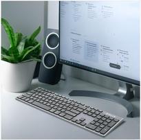 klaviatura en lt slim - Klaviatūra Tellur Shade Wireless Slim Keyboard EN, juoda, belaidė - 3 nuotrauka