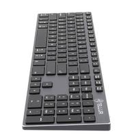 klaviatura en lt slim - Klaviatūra Tellur Shade Wireless Slim Keyboard EN, juoda, belaidė - 4 nuotrauka