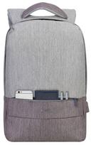 laptop case - Kuprinė Rivacase Anti-Theft Laptop Bag, pilka, 15.6" - 2 nuotrauka