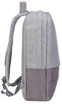 laptop case - Kuprinė Rivacase Anti-Theft Laptop Bag, pilka, 15.6" - 4 nuotrauka