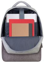 laptop case - Kuprinė Rivacase Anti-Theft Laptop Bag, pilka, 15.6" - 9 nuotrauka