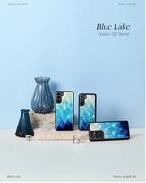 s21 telefonas samsung - iKins case for Samsung Galaxy S21 mėlynas lake juodas - 3 nuotrauka