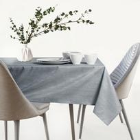 apvalus staltas - Staltiesė AmeliaHome Vesta, sidabro/pilka, 1100 mm x 1100 mm - 3 nuotrauka
