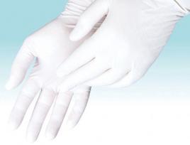 latex pirstines - Matopat Ambulex Latex Powder Free Gloves XL 100pcs - 2 nuotrauka