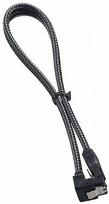 sata 3 cable - Kabelis Cablemod, pilka, 0.3 m - 1 nuotrauka