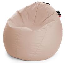 Sėdmaišis Qubo™ Comfort 80, gobelenas, smėlio spalvos