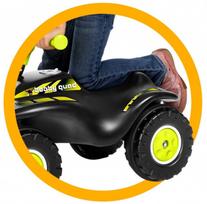 keturratis paspiriamas - BIG Bobby Quad Racing Black/Green - 3 nuotrauka