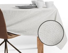 110 120 - Staltiesė DecoKing Sparkle, kreminė, 1200 mm x 1100 mm - 4 nuotrauka